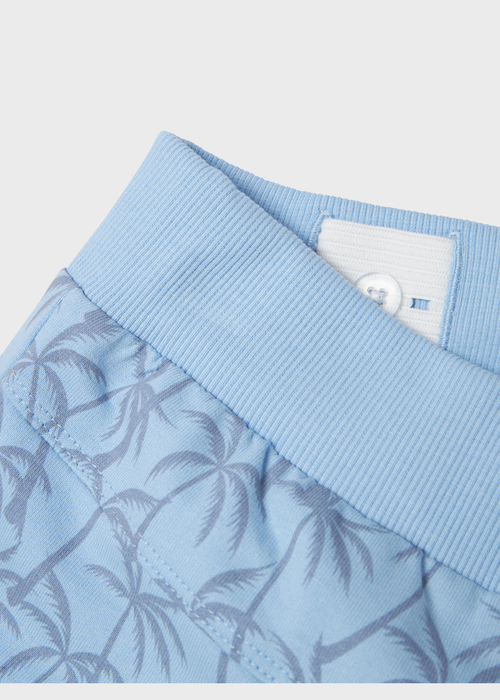 Name It Boys Blue Palm Print Shorts (6-12yrs) - Age 6 Years Image 4