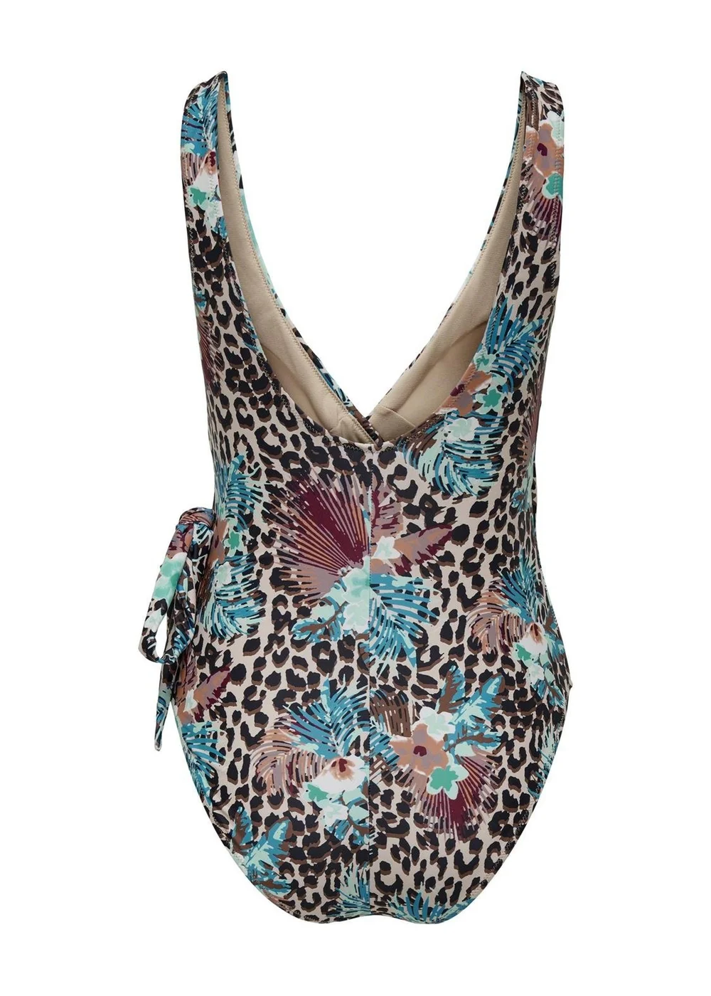 ONLY Leopard Print Brittany Swimsuit - L Image 2
