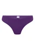 ONLY Purple Brazilian Bikini Bottoms - M Image 1