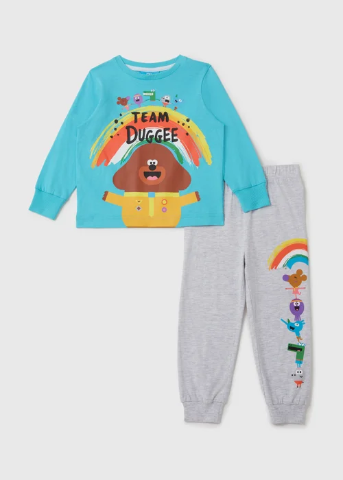 Kids Blue Hey Duggee Print Pyjama Set (9mths-4yrs) - Age 9 - 12 Months Image 1