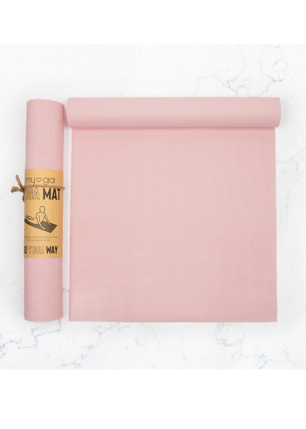 Myga Pink Yoga Mat - No Size Image 1