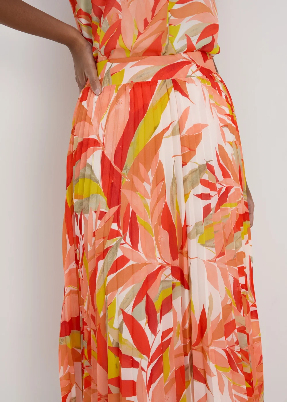 Et Vous Pink Midi Skirt - 8 Image 3