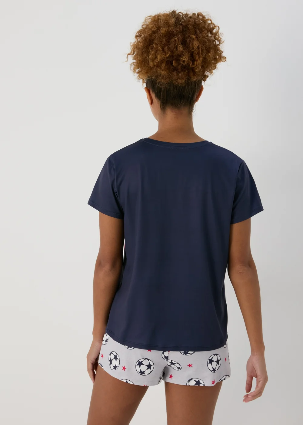 Navy Footabll Pyjama Set - Extra small Image 2