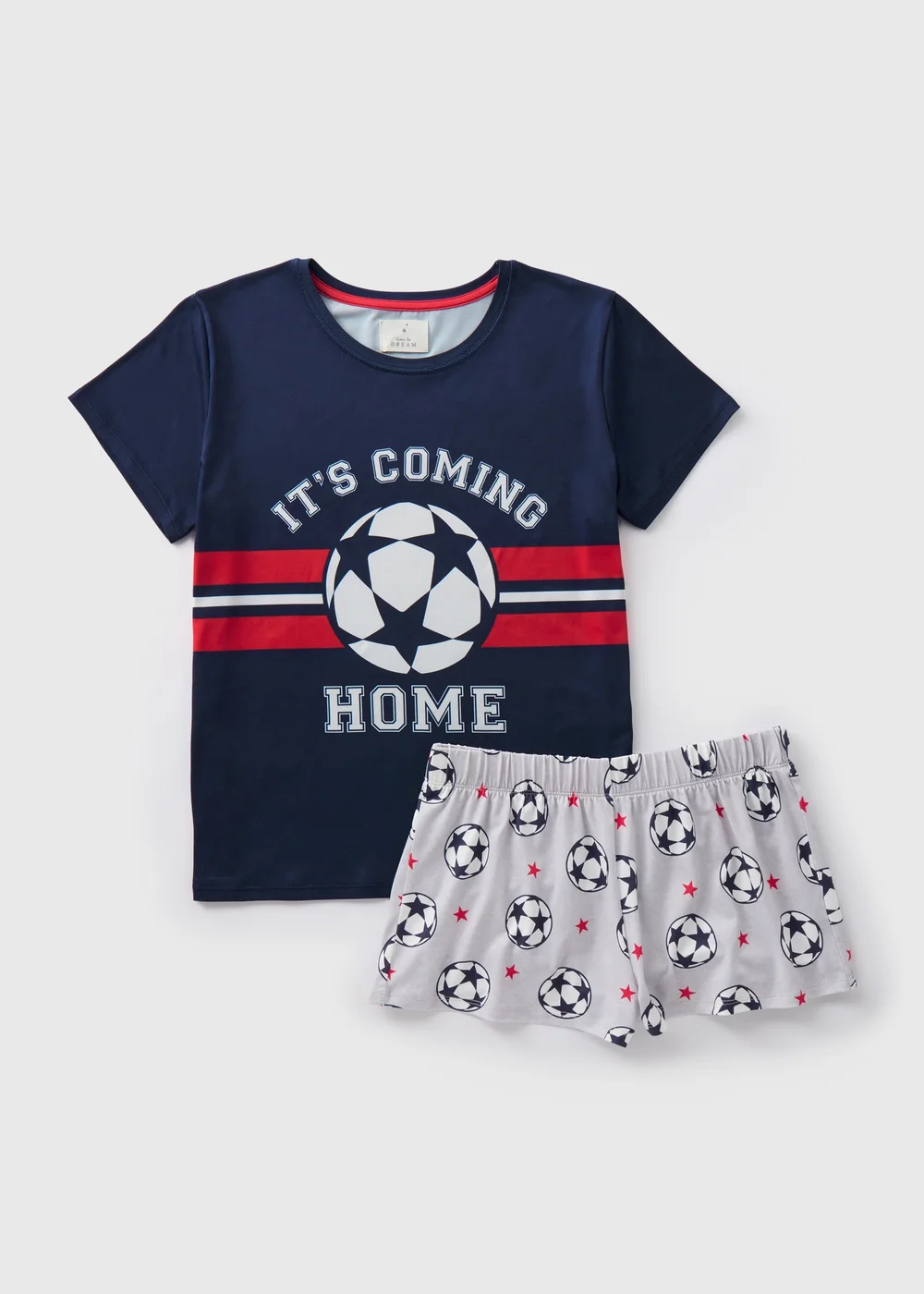 Navy Footabll Pyjama Set - Extra small Image 4