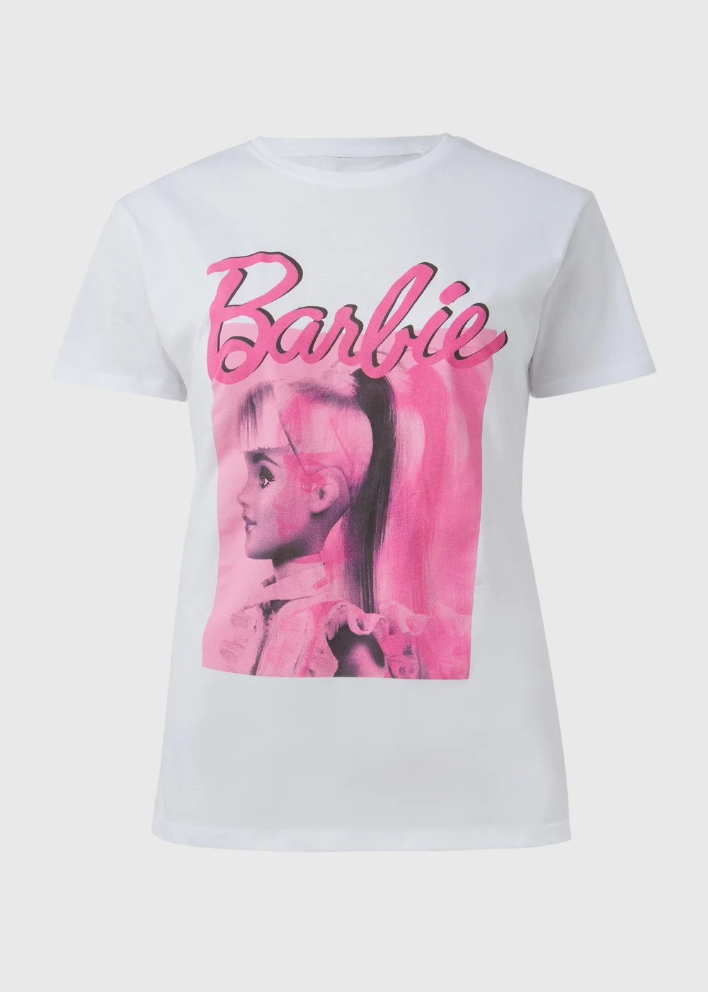 Barbie White T-Shirt - Size 8 Image 5