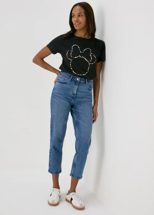 Disney Black Minnie T-Shirt - 8 Image 1