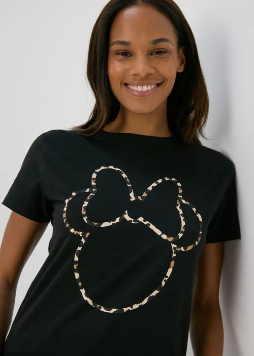 Disney Black Minnie T-Shirt - 8 Image 3