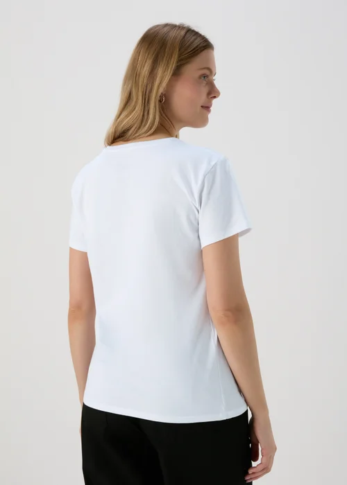 Disney White Mickey T-Shirt - 8 Image 2
