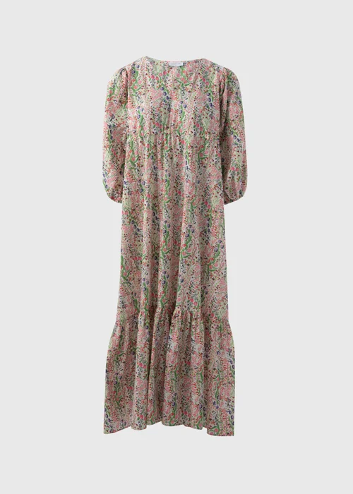 Multicolour Floral Midi Dress - 8 Image 5