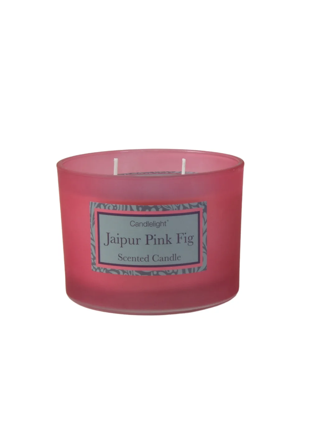 Candlelight Jaipur Pink Fig Scented Candle Set Image 2