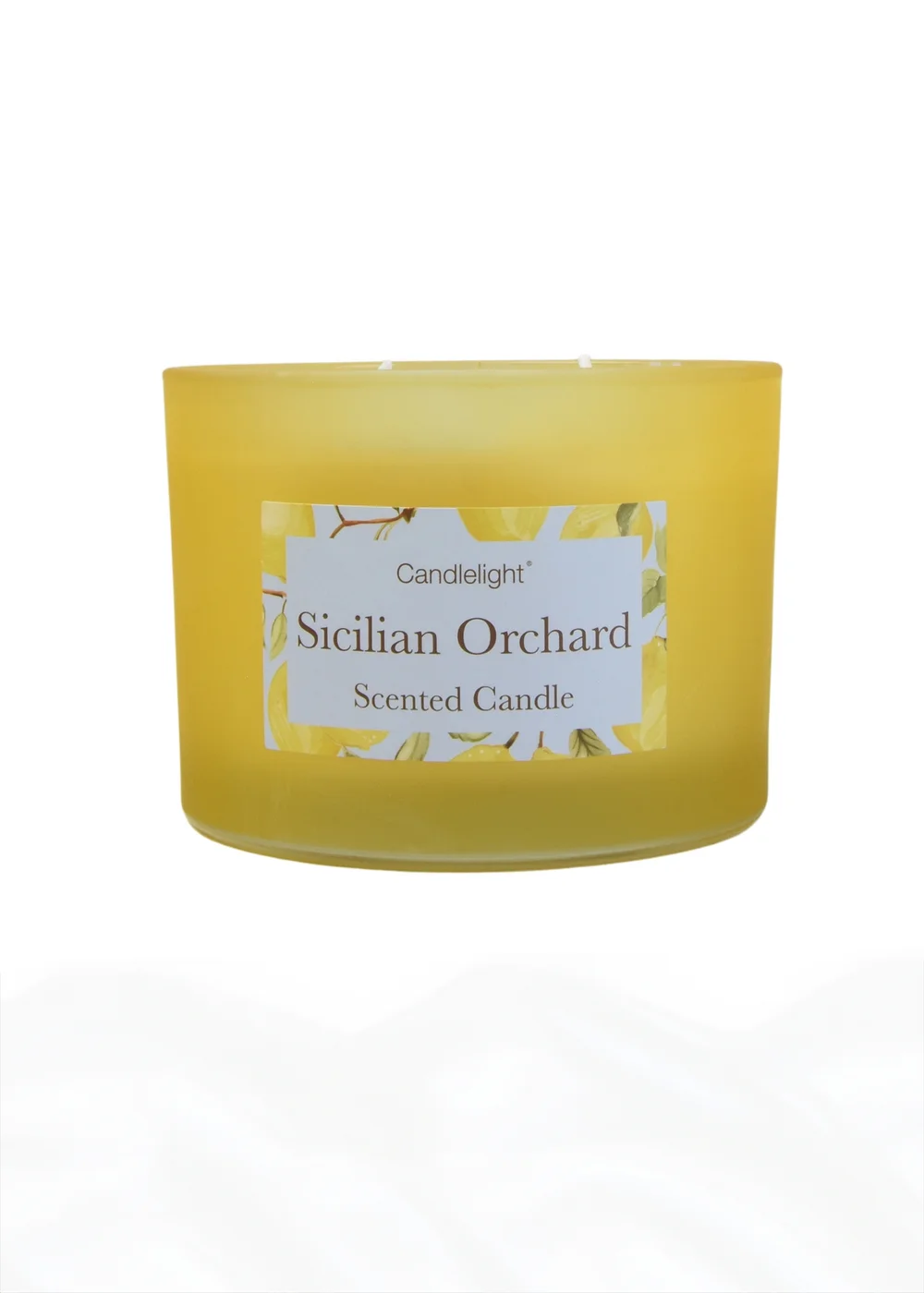 Candlelight Yellow Sicilian Orchard Scented Candle Image 2