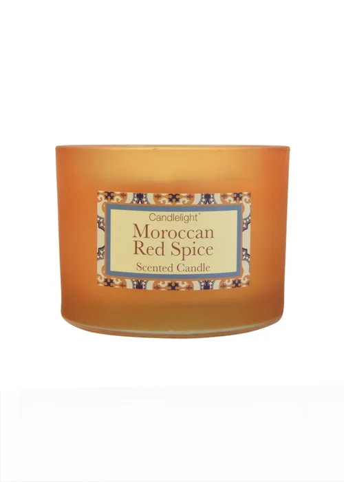 Candlelight Moroccan Red Spice Scented Candle Image 2