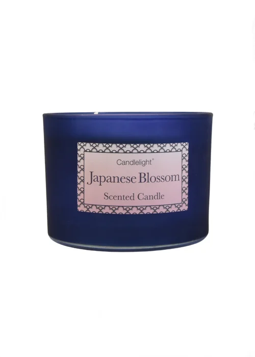 Candlelight Japanese Blossom Scented Candle Image 2