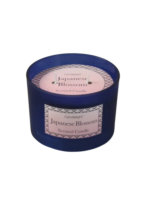 Candlelight Japanese Blossom Scented Candle Image 1