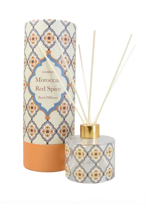 Candlelight Moroccan Red Spice Reed Diffuser (150ml) Image 1