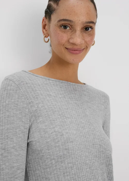Grey Tie Back Midi Dress - 8 Image 3