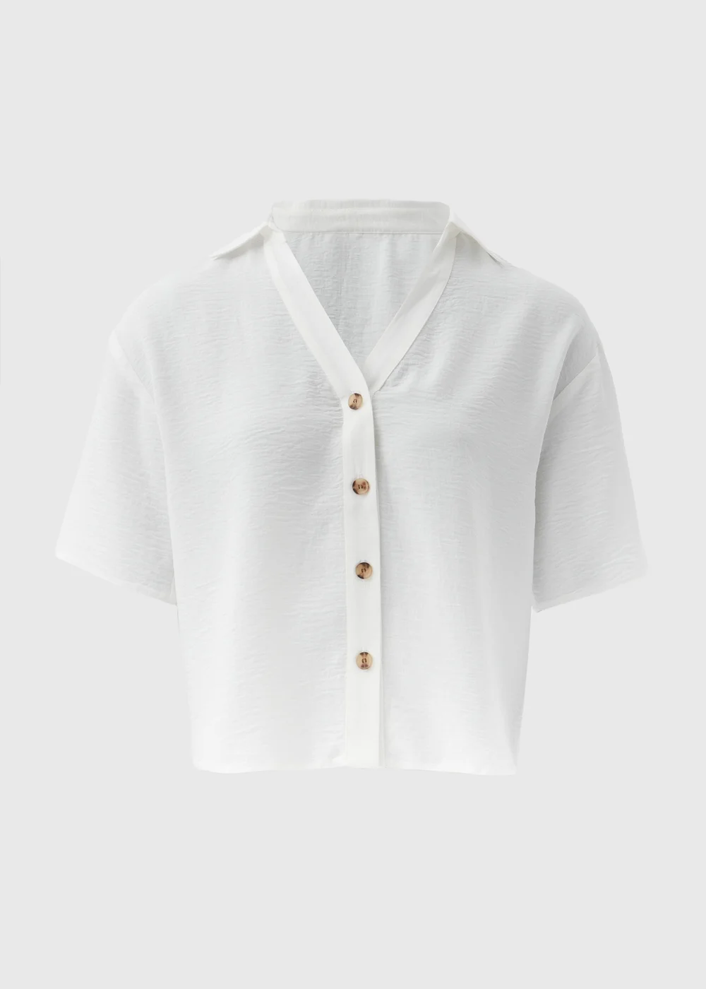 White Boxy Shirt - 8 Image 5