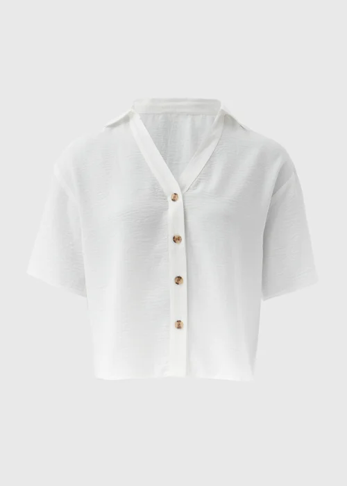 White Boxy Shirt - 8 Image 5