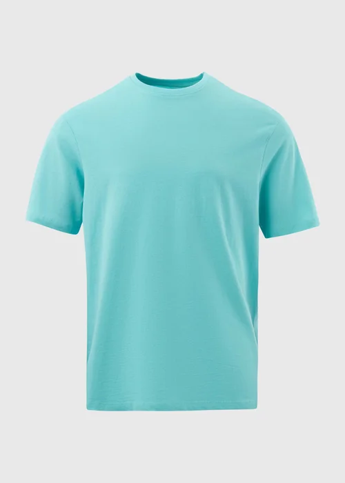 Turquoise Crew Neck T-Shirt - S Image 5