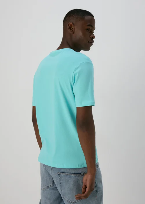 Turquoise Crew Neck T-Shirt - S Image 2
