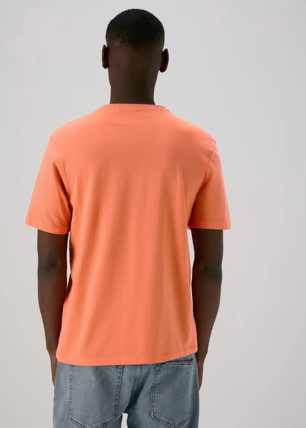 Coral Essential Crew Neck Tee - S Image 2