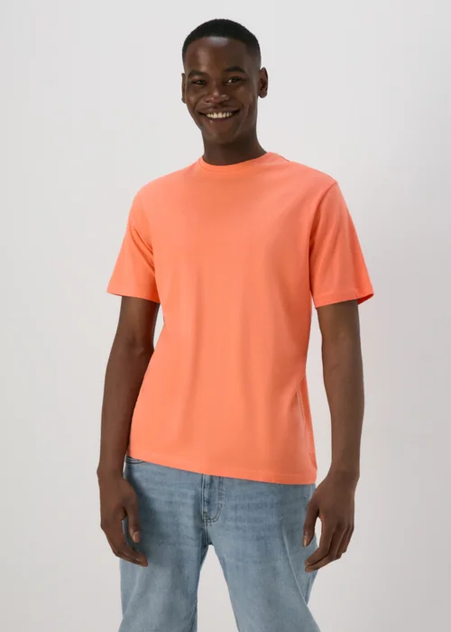 Coral Essential Crew Neck Tee - S Image 3