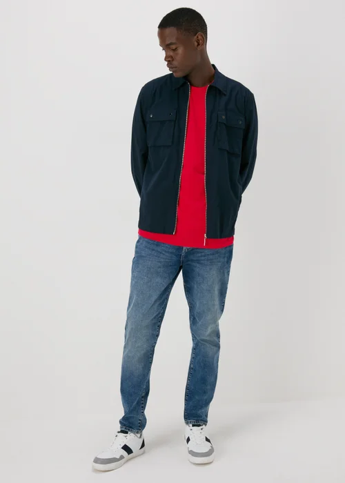 Red Essential Crewneck T-Shirt - S Image 4