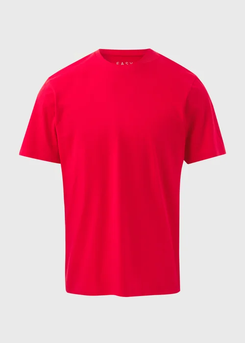 Red Essential Crewneck T-Shirt - S Image 5