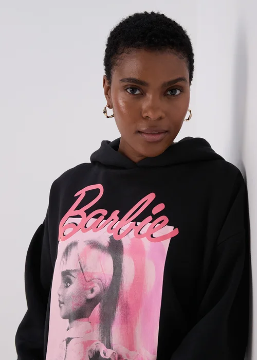 Black Barbie Hoodie - S Image 3