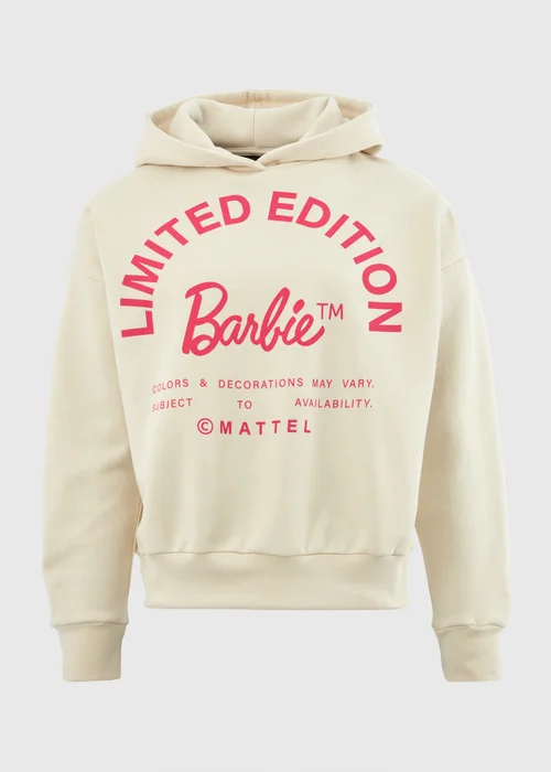 Cream Barbie Hoodie - Small Image 5