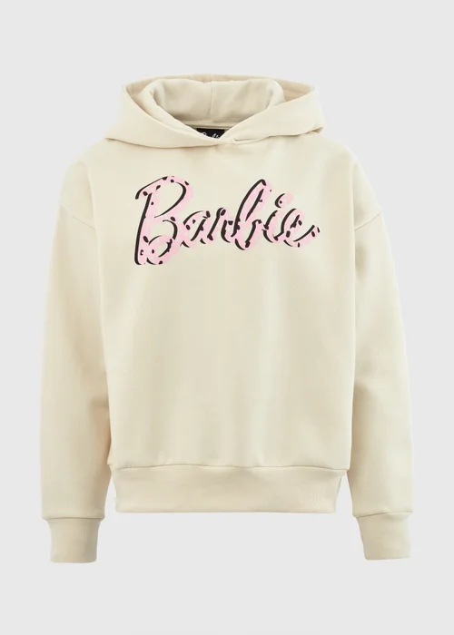 Cream Barbie Hoodie - Small Image 5