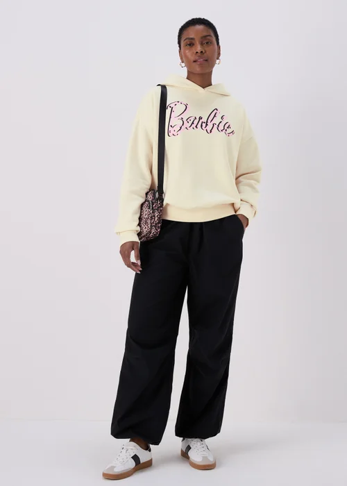 Cream Barbie Hoodie - Small Image 4