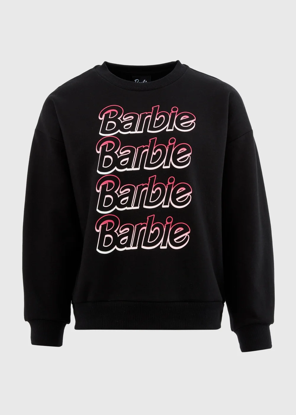 Black Barbie Sweatshirt - S Image 5