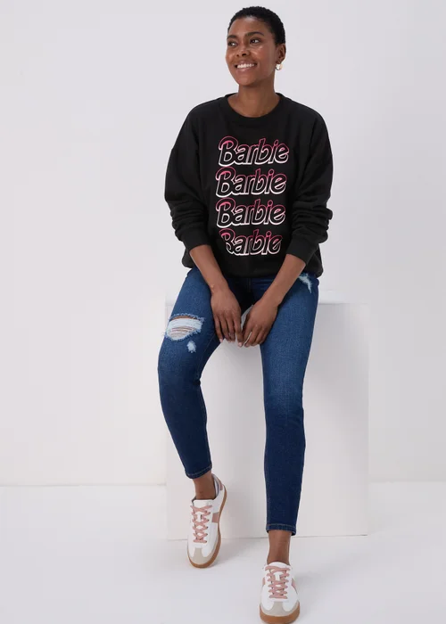 Black Barbie Sweatshirt - S Image 4