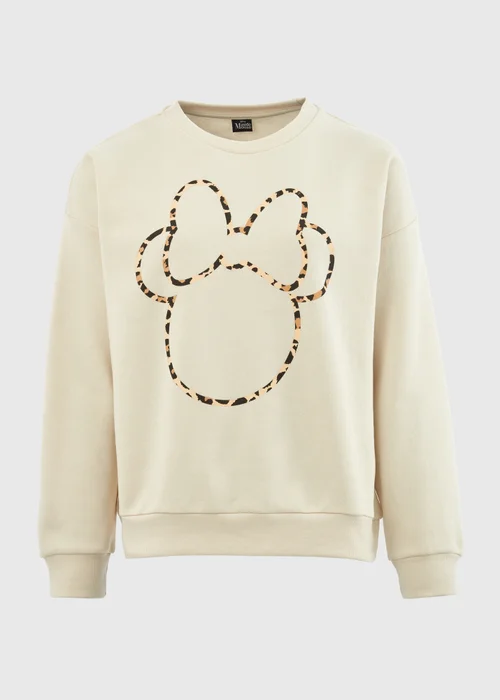 Cream Minnie Mouse Sweatshirt - S Image 5