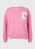 Pink Pocket Detail Sweatshirt - Small Image 5