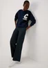 Navy Pocket Detail Sweatshirt - Small Image 4