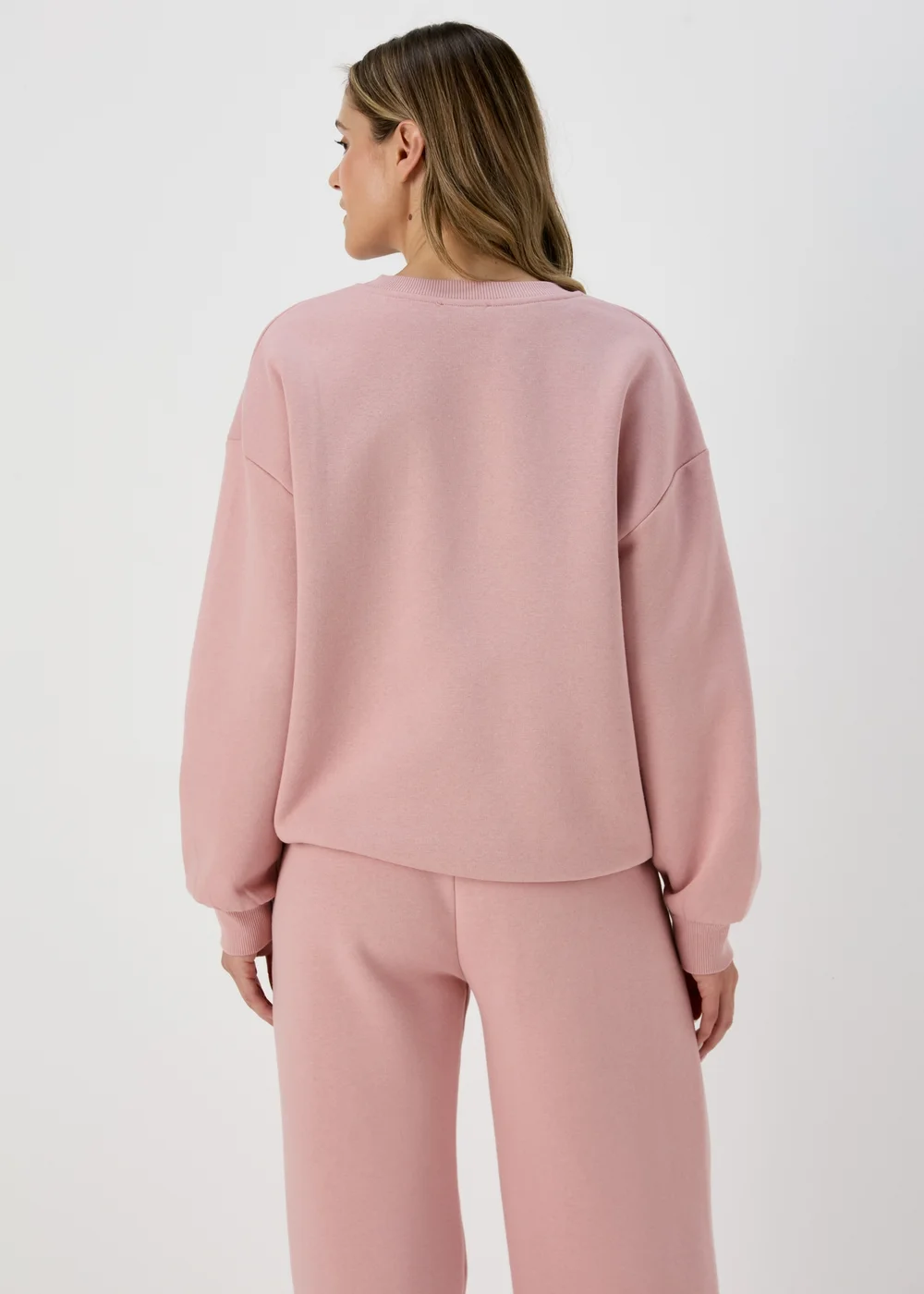 Pink Graphic Embroidered Sweatshirt - Small Image 2