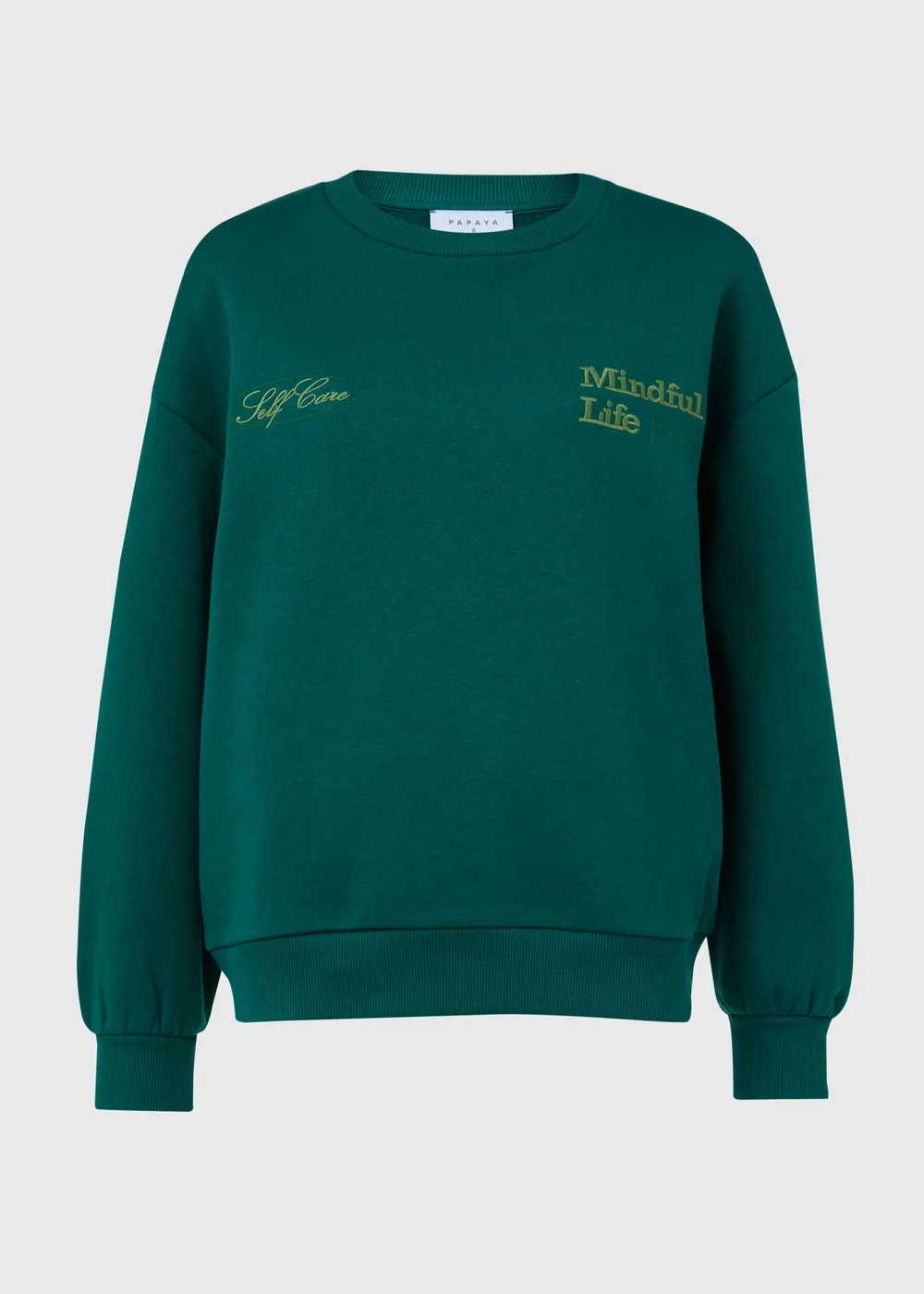 Green Vintage Graphic Sweatshirt - S Image 5