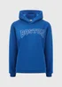 Papaya Blue Boston Slogan Hoodie - Small Image 5