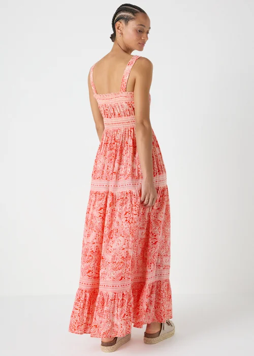 Red Paisley Maxi Cami Dress - 8 Image 2