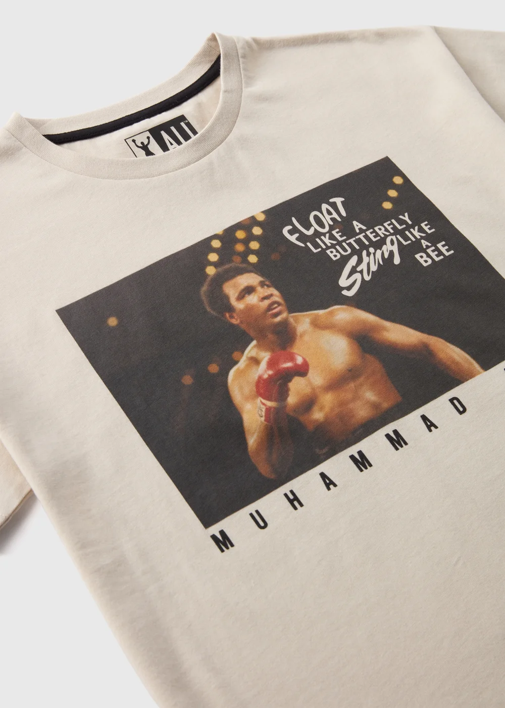 Muhammad Ali Kids Beige T-Shirt (7-13yrs) - 7 Yrs Image 2