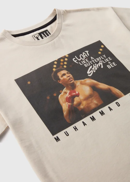 Muhammad Ali Kids Beige T-Shirt (7-13yrs) - 7 Yrs Image 2