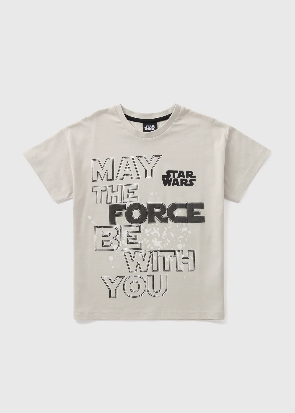 Star Wars Boys Grey T-Shirt (4-13yrs) - Age 4 Years Image 1