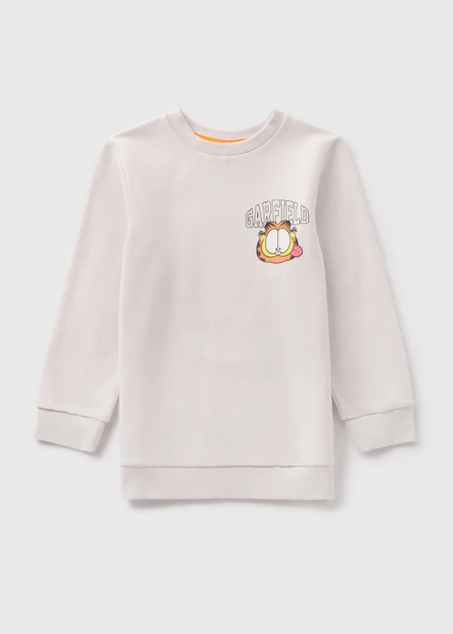 Garfield Kids Grey Sweatshirt (4-12yrs) - 4 Yrs Image 1