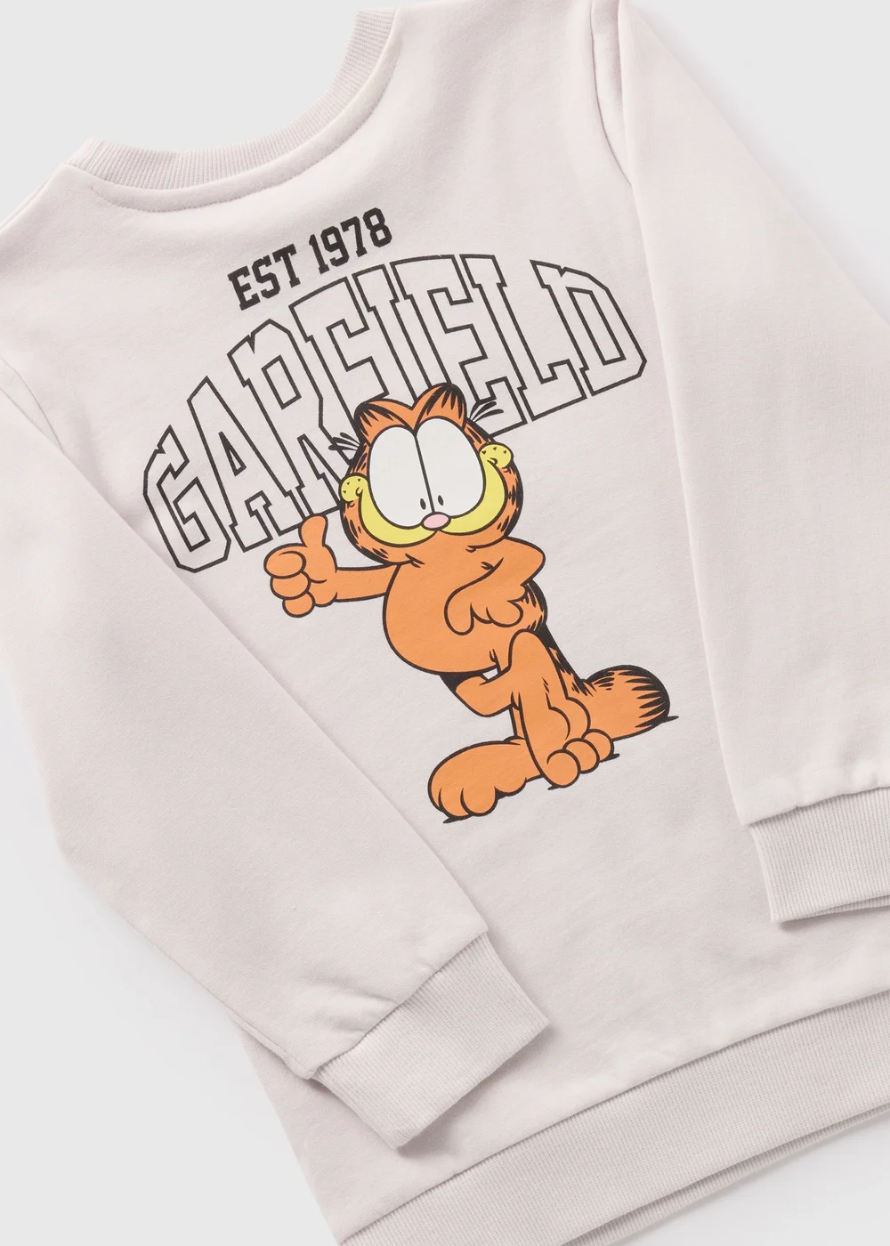 Garfield Kids Grey Sweatshirt (4-12yrs) - 4 Yrs Image 2