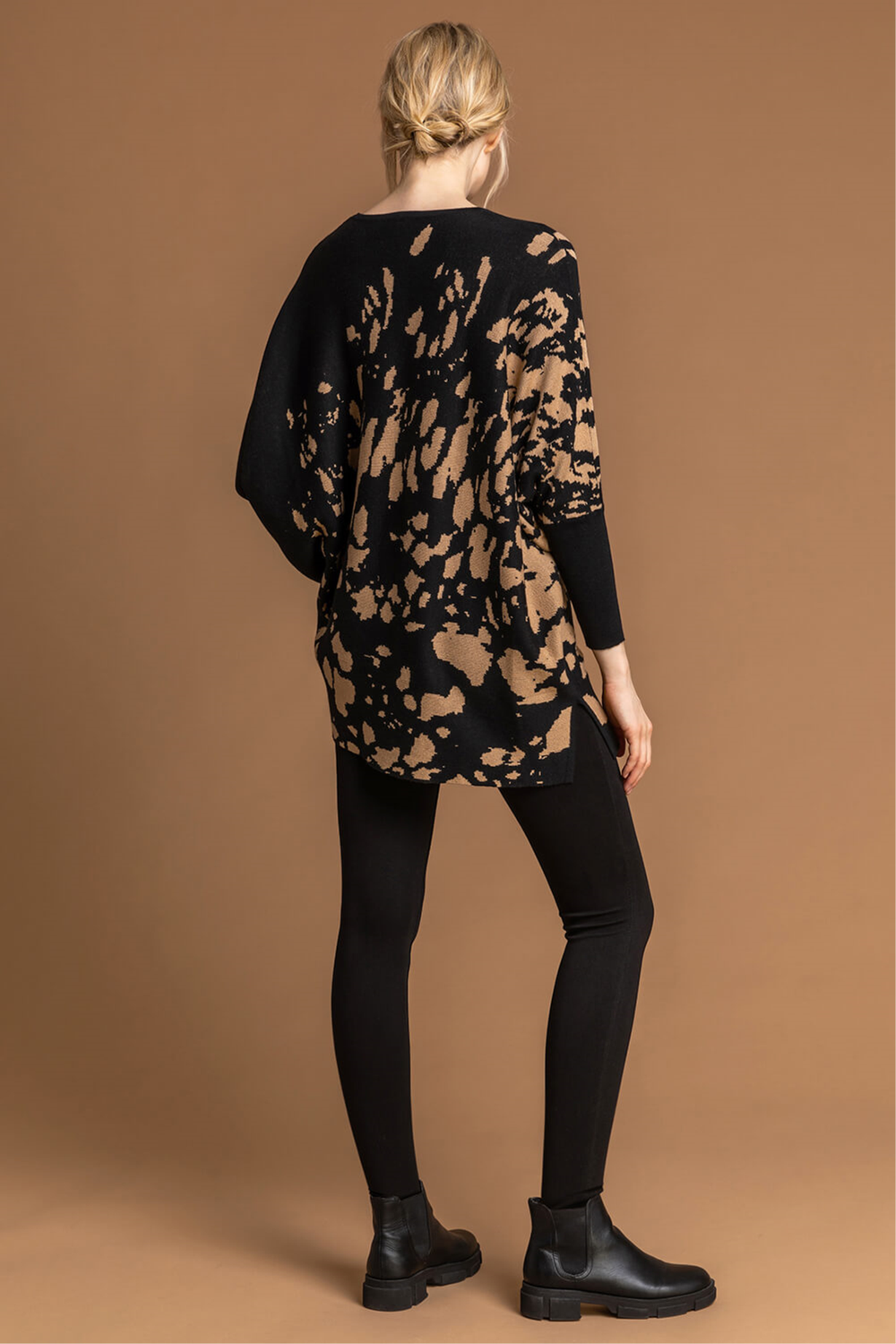 Roman Black Stretch Jersey Denim Jegging - 12 Image 4