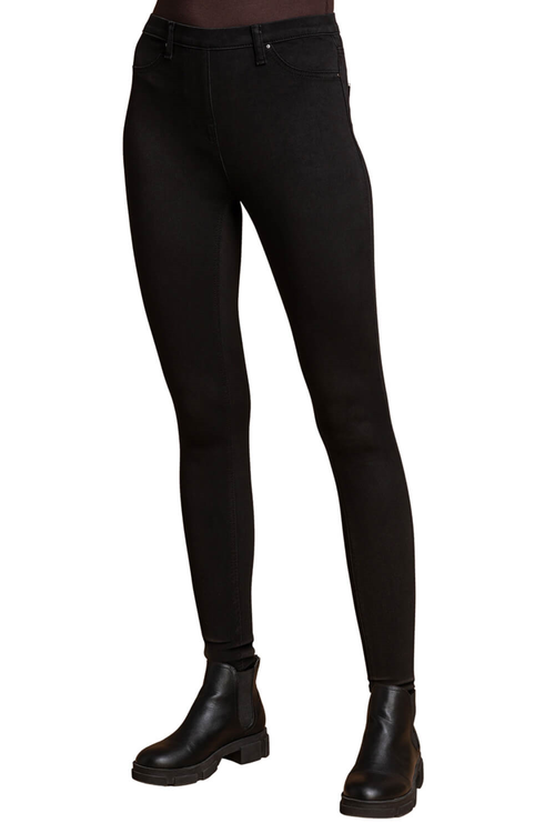 Roman Black Stretch Jersey Denim Jegging - 12 Image 1