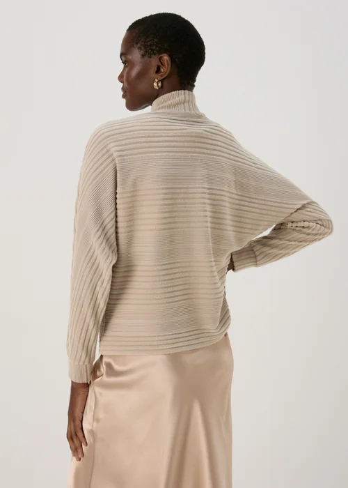 Mocha Soft Dolman Sleeve Ribbed Top - 8 Image 2