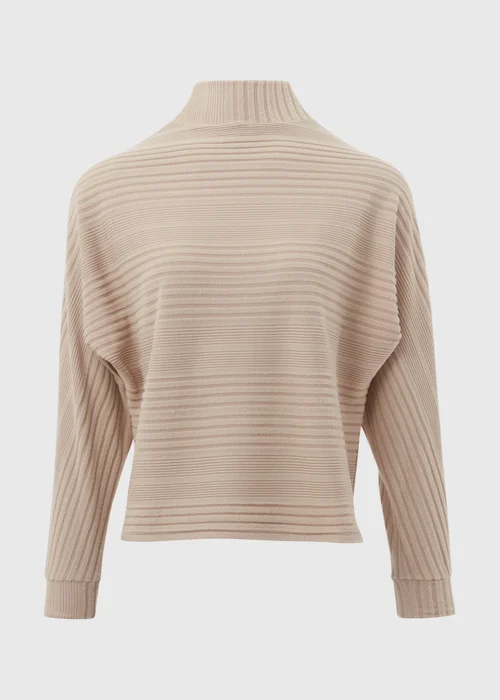 Mocha Soft Dolman Sleeve Ribbed Top - 8 Image 5